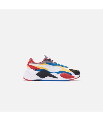 Puma Grade Scool RS-X3 Rubiks Cube - White / Blue / Red chez Cornerstreet bien 