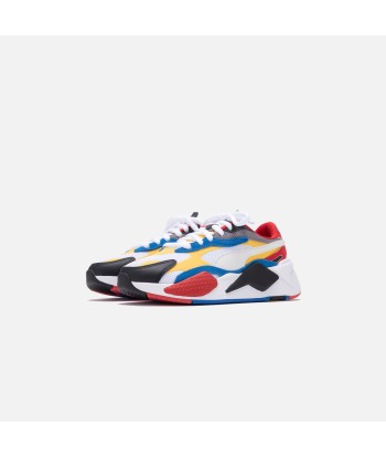 Puma Grade Scool RS-X3 Rubiks Cube - White / Blue / Red chez Cornerstreet bien 