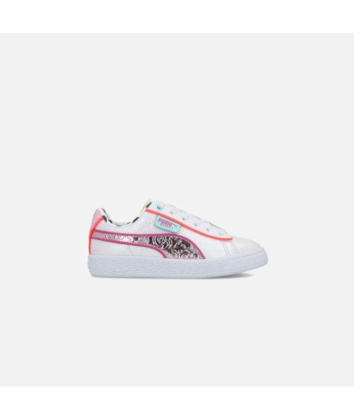 Puma x Sophia Webster Basket Pre-School - Puma White / Pale Pink d'Europe débarque