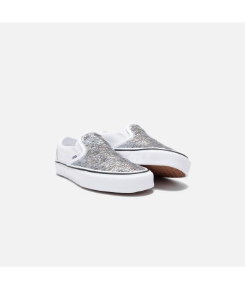 Vans Flipping Sequins Classic Slip-On - White Comparez plus de prix