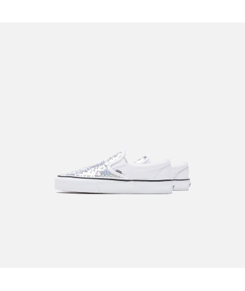 Vans Flipping Sequins Classic Slip-On - White Comparez plus de prix