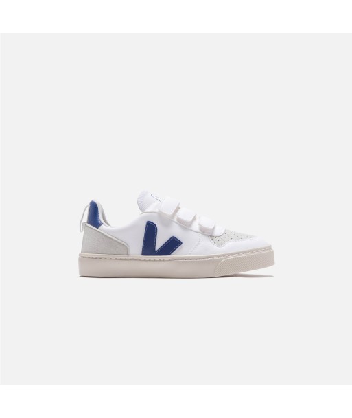 Veja Pre-School Small V-10 Velcro - White Cobalt de technologie