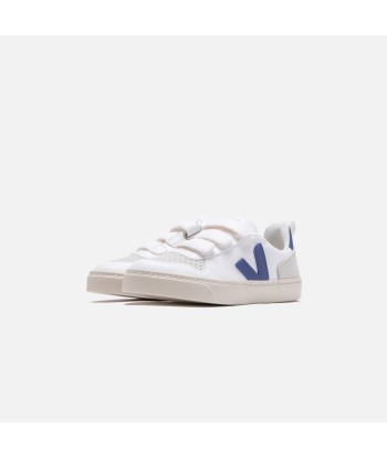 Veja Pre-School Small V-10 Velcro - White Cobalt de technologie