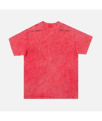 Cav Empt Bleached Cav E Tee - Pink Toutes les collections ici