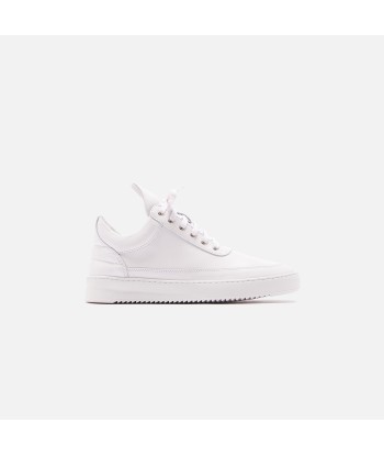 Filling Pieces Low Top Ripple Lane Nappa - All White Les magasins à Paris