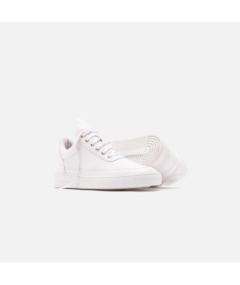 Filling Pieces Low Top Ripple Lane Nappa - All White Les magasins à Paris