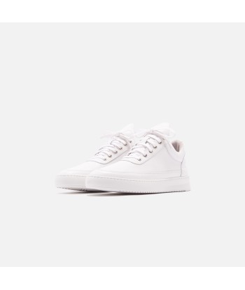 Filling Pieces Low Top Ripple Lane Nappa - All White Les magasins à Paris