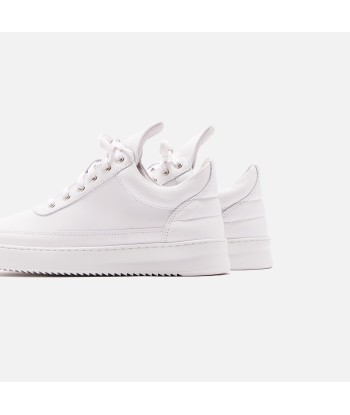 Filling Pieces Low Top Ripple Lane Nappa - All White Les magasins à Paris