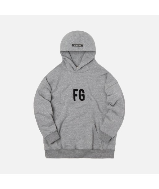 Fear of God Everyday FG Hoodie - Heather Grey basket pas cher