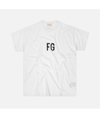 Fear of God 'FG' Tee - White les muscles