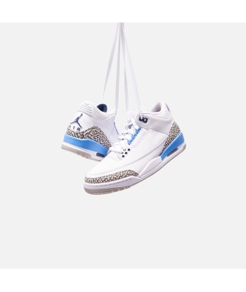 Nike Air Jordan 3 Retro UNC - White / Valor Blue / Tech Grey ouvre sa boutique