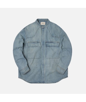 Fear of God Vintage Denim Shirt - Vintage Indigo Venez acheter