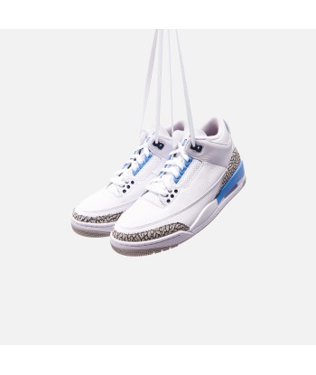 Nike Air Jordan 3 Retro UNC - White / Valor Blue / Tech Grey ouvre sa boutique