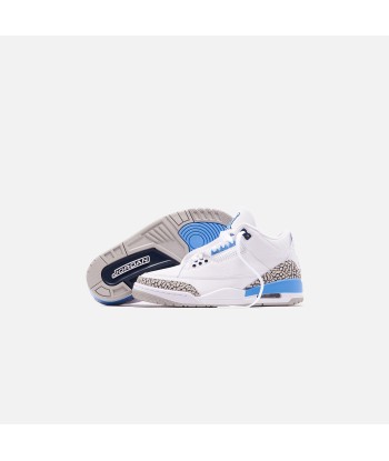 Nike Air Jordan 3 Retro UNC - White / Valor Blue / Tech Grey ouvre sa boutique