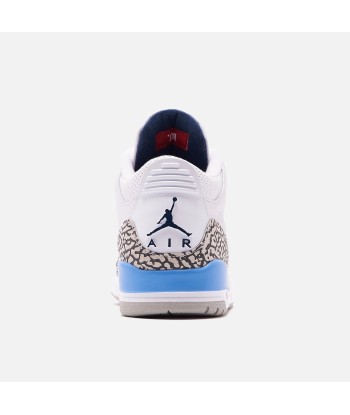 Nike Air Jordan 3 Retro UNC - White / Valor Blue / Tech Grey ouvre sa boutique