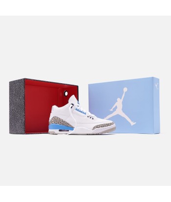 Nike Air Jordan 3 Retro UNC - White / Valor Blue / Tech Grey ouvre sa boutique