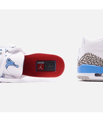 Nike Air Jordan 3 Retro UNC - White / Valor Blue / Tech Grey ouvre sa boutique