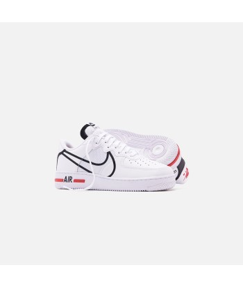 Nike Air Force 1 React - White / Black / University Red online