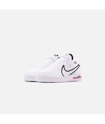 Nike Air Force 1 React - White / Black / University Red online