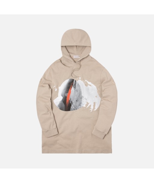 6 Moncler x Alyx Maglia Con Cappuccio - Beige Venez acheter