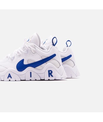 Nike Air Barrage Low - White / Hyper Blue pas chere