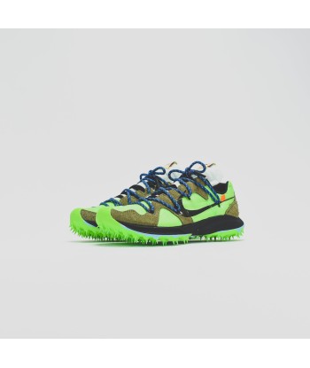 Nike x Off-White WMNS Zoom Terra Kiger 5 - Electric Green / Metallic Silver vente chaude votre 