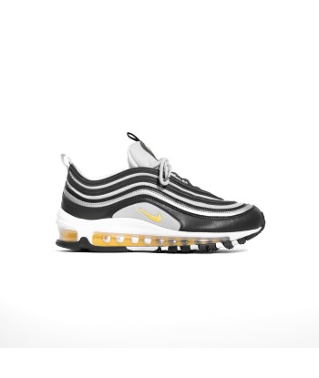 Nike Air Max 97 Grade School - Black / Amarillo / Reflect Silver / White en ligne des produits 