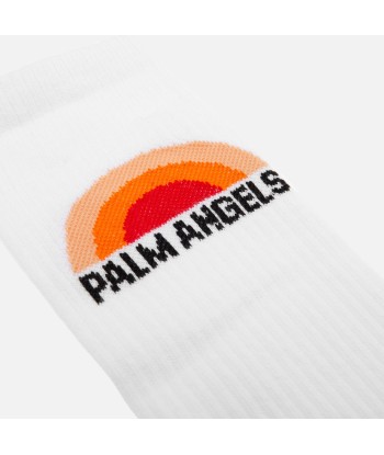 Palm Angels Sunset Socks - White 50% de réduction en Octobre 2024