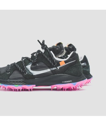 Nike x Off-White WMNS Zoom Terra Kiger 5 - Black / Metallic Silver / White de pas cher