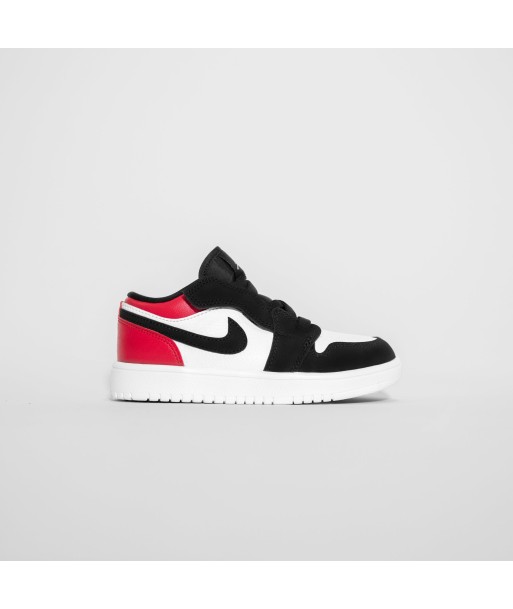 Nike Air Jordan 1 Low Alt Pre-School - White / Black / Gym Red brillant des détails fins