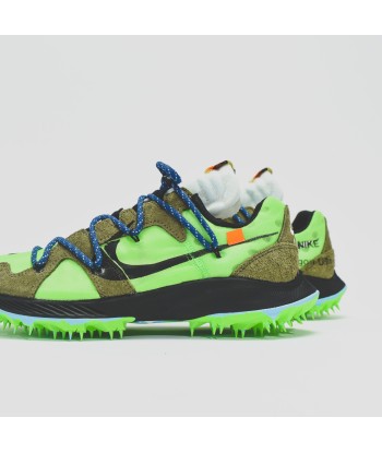 Nike x Off-White WMNS Zoom Terra Kiger 5 - Electric Green / Metallic Silver vente chaude votre 