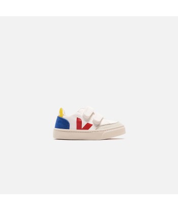 Veja Small V12 Velcro - White / Blue plus qu'un jeu 