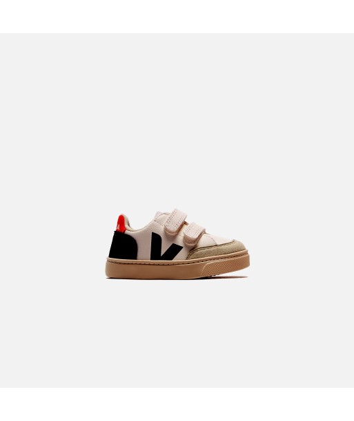 Veja Small V12 Velcro - White / Grey plus qu'un jeu 