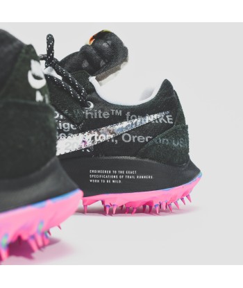 Nike x Off-White WMNS Zoom Terra Kiger 5 - Black / Metallic Silver / White de pas cher