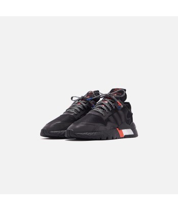 adidas Nite Jogger - Core Black / Silver Metallic une grave pollution 