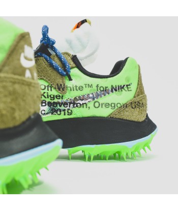 Nike x Off-White WMNS Zoom Terra Kiger 5 - Electric Green / Metallic Silver vente chaude votre 