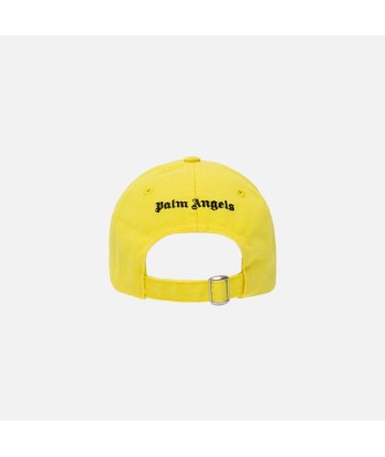 Palm Angels Classic Logo Cap - Yellow / Black chez Cornerstreet bien 