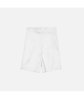 Aya Muse Luisa Silk Bike Short - White s'inspire de l'anatomie humaine