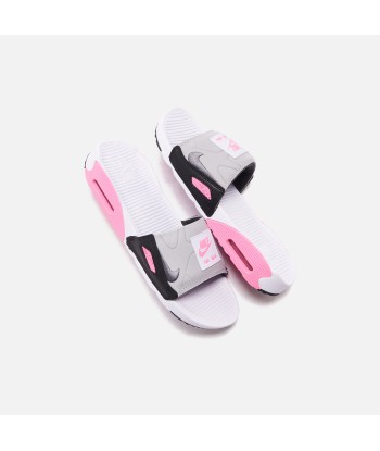 Nike Air Max 90 Slide - White / Rose / Platinum en ligne des produits 