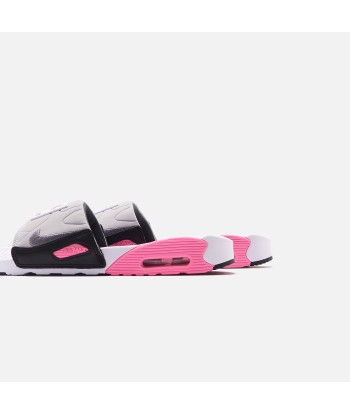 Nike Air Max 90 Slide - White / Rose / Platinum en ligne des produits 