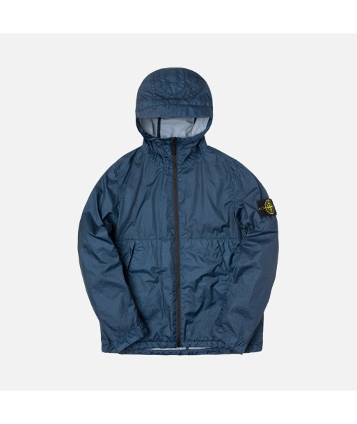 Stone Island Membrana 3L Garment Dyed Jacket - Blue Marine ou a consommer sur place