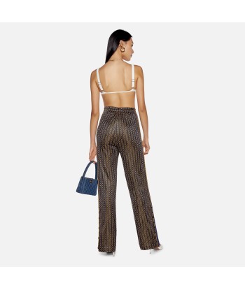 Jonathan Simkhai Chain Jacquard Track Pant - Midnight Combo hantent personnes