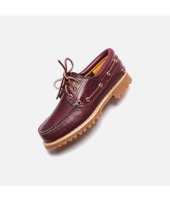 Timberland Full-Grain Boat Shoe - Burgundy de technologie