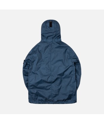 Stone Island Membrana 3L Garment Dyed Jacket - Blue Marine ou a consommer sur place