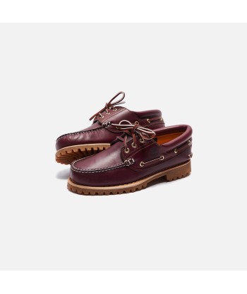 Timberland Full-Grain Boat Shoe - Burgundy de technologie