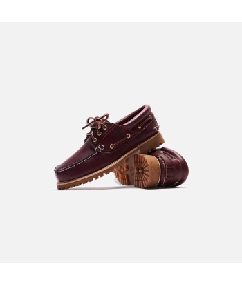 Timberland Full-Grain Boat Shoe - Burgundy de technologie