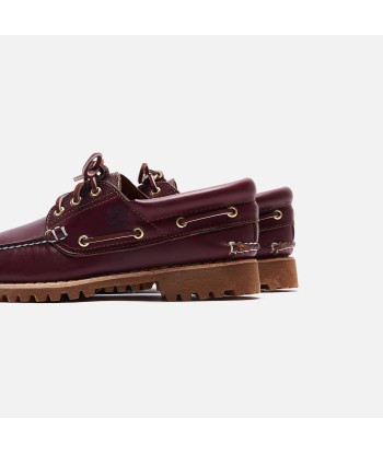 Timberland Full-Grain Boat Shoe - Burgundy de technologie