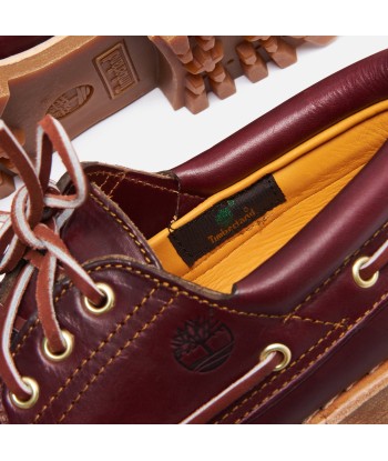 Timberland Full-Grain Boat Shoe - Burgundy de technologie