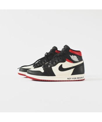 Nike Air Jordan 1 Retro High OG - Sail / Black / Varsity Red des créatures d'habitude