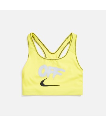 Nike x Off-White WMNS Sports Bra - Yellow brillant des détails fins